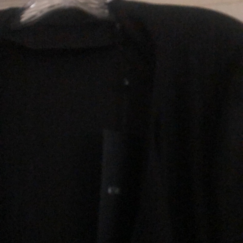 NWT black collar less loose Tailored jacket 🧥